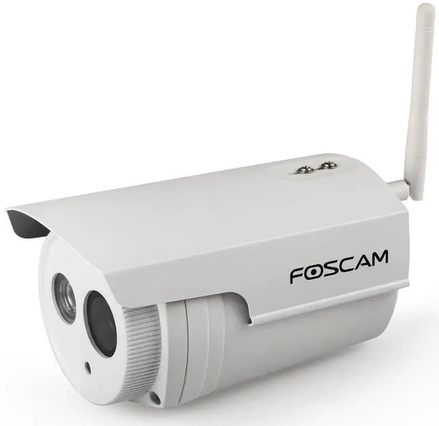 Alt view image 3 of 5 - Foscam HD 720P Outdoor WiFi Security Camera  Weatherproof IP66 Bullet / 1MP IP Wireless Surveillance Camera System with iOS/Android App, Night Vision up to 65ft, and More (FI9803P)