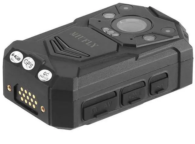 Alt view image 3 of 5 - MIUFLY 1296P FHD Body Camera Indoor and Outdoor Use with 2 Inch Display, GPS, Night Vision (64GB)