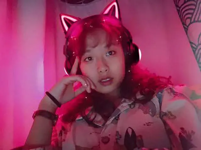 Alt view image 2 of 5 - Wireless Cat Ear Headphones (12 Color Changing) with & 3.5mm Jack, Gaming Pro, Bluetooth&Wired Connection (Blackcolor)