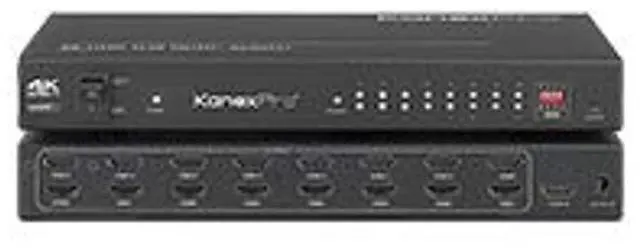 Alt view image 3 of 4 - Kanex Pro HDSP164K 4K HDMI 16-Port Distribution Amplifier Black