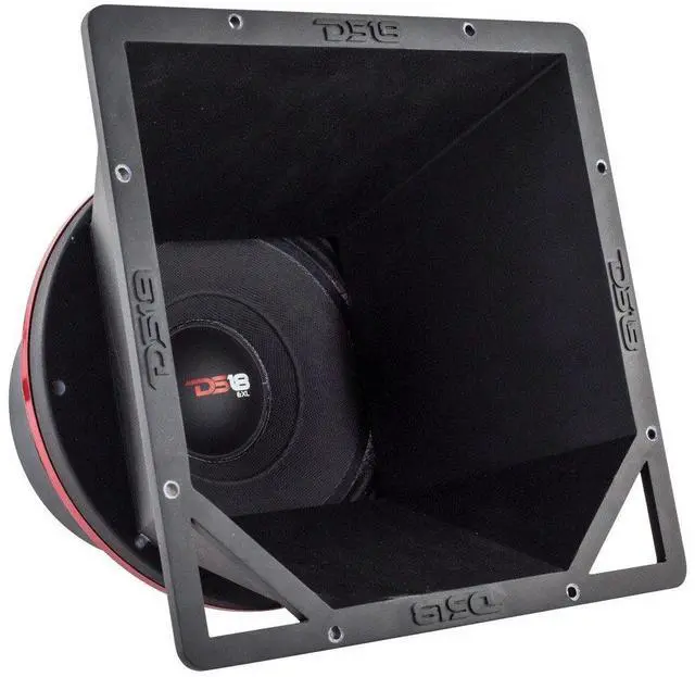 Alt view image 2 of 5 - DS18 PROSDF6 6-in Mid Diffuser Flare for Extremely Loud Sound (Requires Driver), 6.5" Loudspeaker Horn Diffuser, Exit Waveguide Horn, Fits Most 6.5" Speakers