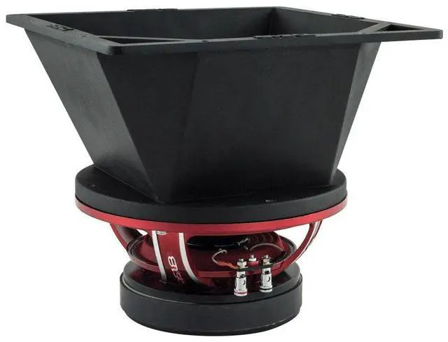 Alt view image 5 of 5 - DS18 PROSDF6 6-in Mid Diffuser Flare for Extremely Loud Sound (Requires Driver), 6.5" Loudspeaker Horn Diffuser, Exit Waveguide Horn, Fits Most 6.5" Speakers