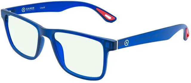 Alt view image 2 of 5 - Gamer Advantage Blue Light Glasses - Lightweight, Stylish Gaming Glasses With Blue Light Blocking Lens Technology - (Inferno)