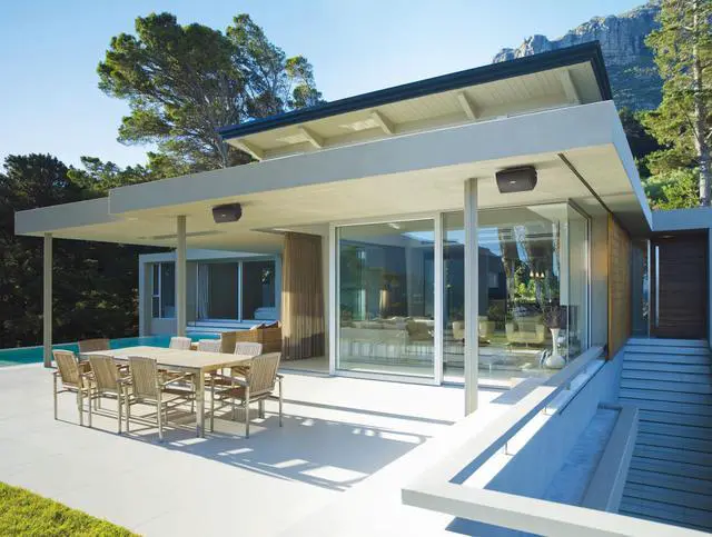 Alt view image 5 of 5 - YAMAHA NS-AW294WH Indoor/Outdoor 2-Way Speakers (White,2)