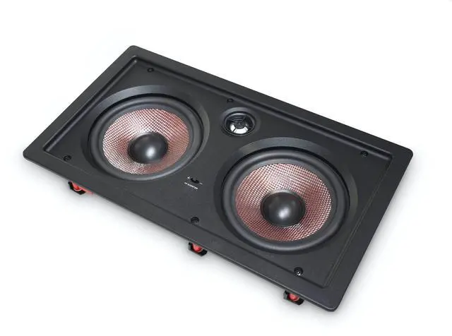 Alt view image 2 of 5 - Soundavo IW-680CF Multi-Purpose Dual 6.5 2-Way in-Wall LCR Speaker (Each)