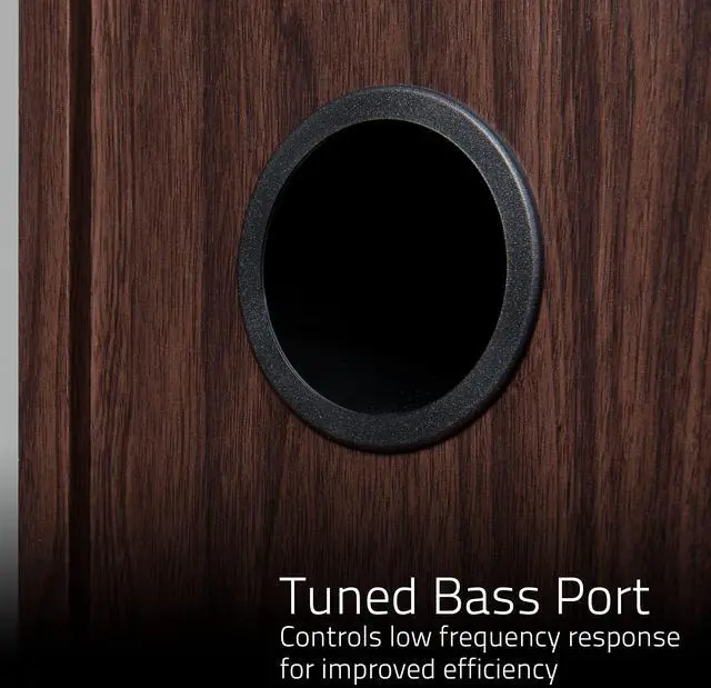 Alt view image 3 of 5 - Fluance Elite High Definition 2-Way Bookshelf Surround Sound Speakers for 2-Channel Stereo Listening or Home Theater System - Black Ash/Pair (SX6-BK)