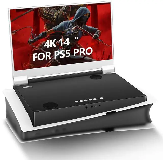 Main image of G-STORY 14" Inch IPS 4k 60Hz Portable Monitor Gaming Display Integrated with PS5 pro(not Included) 3840×2160 with 2 HDMI Ports,FreeSync,Built-in 2 of Multimedia Stereo Speaker
