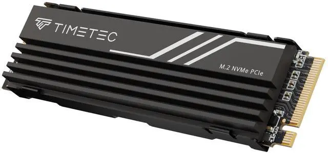 Main image of Timetec 1TB PCIe 4.0 Heatsink Gaming SSD NVMe PCIe Gen4x4 M.2 2280 3D NAND TLC SLC Cache Read/Write Speed Up to 7,000/6,000 MB/s Internal Solid State Drive for PC Desktop PS5 Pro