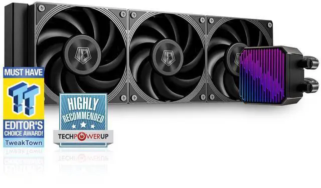 Main image of ID-COOLING DX360 MAX Liquid CPU Cooler 360mm ARGB AIO Cooler, 38mm Thick Radiator, 3x120mm High-efficient Fans Zero RPM Support, Intel LGA1851/1700/1200/115X & AMD AM5/AM4, TDP 350W