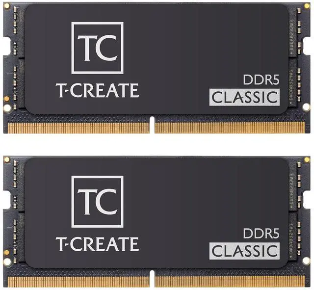 Main image of TEAMGROUP T-Create Classic DDR5 SODIMM 2x16GB 5600MHz(PC5-44800) CL46 Laptop Memory Module Ram - CTCCD532G5600HC46ADC-S01