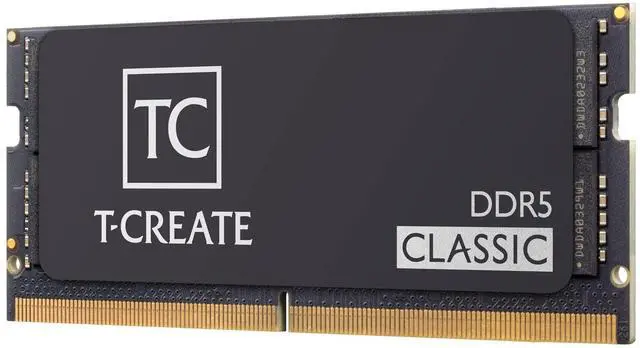 Alt view image 3 of 4 - TEAMGROUP T-Create Classic DDR5 SODIMM 2x16GB 5600MHz(PC5-44800) CL46 Laptop Memory Module Ram - CTCCD532G5600HC46ADC-S01