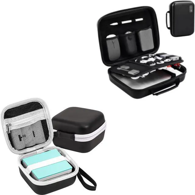 Main image of ProCase Electronic Organizer Bundle with Carrying Case for Sticker Printer