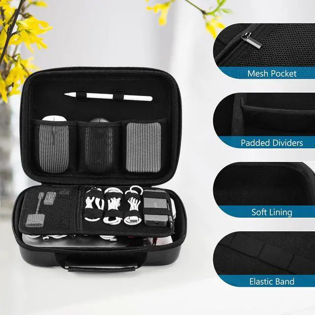 Alt view image 3 of 5 - ProCase Electronic Organizer Bundle with Carrying Case for Sticker Printer