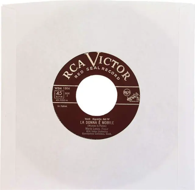 Alt view image 4 of 5 - (200) Archival Quality Acid-Free Heavyweight Paper Inner Sleeves for 7 Inch Vinyl Records #07IW