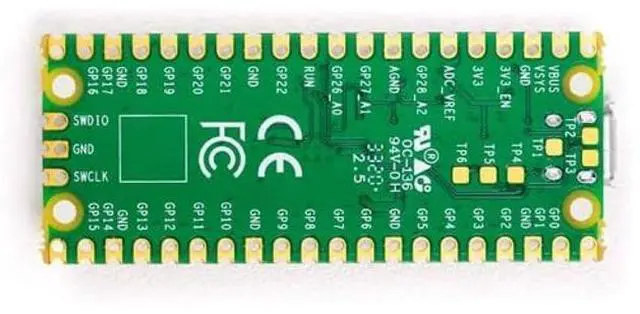 Alt view image 2 of 3 - Pi Pico Microcontroller Board for Pico Series (Pi Pico, Pack of 4)