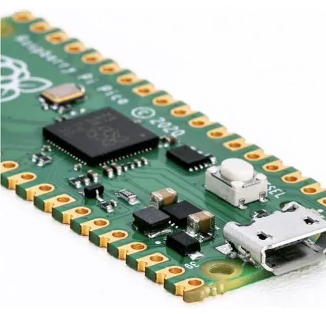 Alt view image 3 of 3 - Pi Pico Microcontroller Board for Pico Series (Pi Pico, Pack of 4)