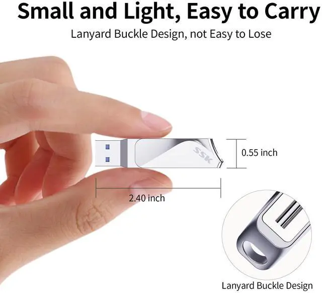 Alt view image 3 of 5 - SSK USB Drive and 1TB USB Drive Bundle