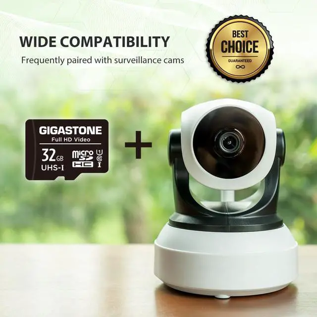Alt view image 4 of 5 - Gigastone 32GB 5-Pack Micro SD Card, Full HD Video, Surveillance Security Cam Action Camera Drone, 90MB/s Micro SDHC UHS-I U1 C10 Class 10