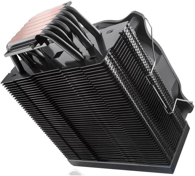 Alt view image 3 of 5 - RAIJINTEK ELEOS 12 EVO RBW CPU Air Cooler, 120mm PWM Fan, 6 Copper Direct Contact Heat Pipes, 5V Addressable RGB Lights, for Intel/AMD Ryzen Socket, Compatible with LGA 1700