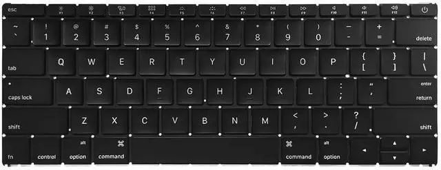 Alt view image 2 of 3 - Willhom Keyboard Replacement for MacBook 12" Retina Early 2016-Mid 2017 A1534 Keyboard US Layout