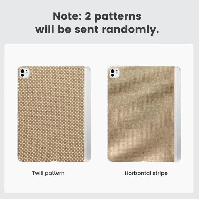 Alt view image 2 of 5 - PITAKA iPad Pro 13 Inch case 2024, Magic Keyboard Compatible Case for iPad Pro M4, Support Apple Pencil Charging, Aramid Fiber Made [MagEZ Case 2 - Canyon Yellow]