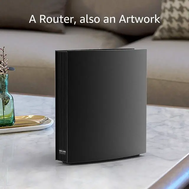 Alt view image 5 of 5 - WAVLINK AC3200 Smart WiFi Router, 2025 Dual Band Wireless Internet Router for Home, Speed up to 3.2 Gbps, 2500 sq.ft Coverage & 100 Devices, 8 High Gain Antennas, Parental Control, QoS, Guest WiFi