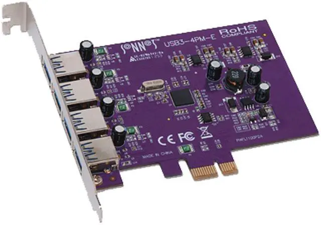 Alt view image 3 of 3 - Allegro Type A USB 3.2 | 3.0 PCIe 4-Port PCIe Card (Mac and Windows Compatible)