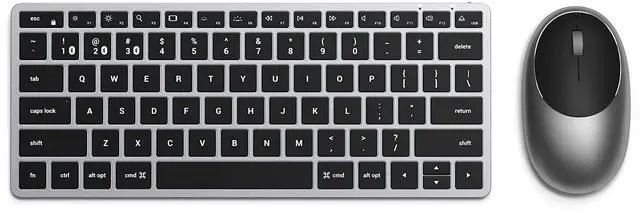 Main image of Satechi Slim X1 Bluetooth Backlit Keyboard & M1 Bluetooth Wireless Mouse - Rechargeable Type-C Port - Compatible with 2022 MacBook Pro/Air M2, 2021 MacBook Pro M1 Pro & Max, 2021 iMac, M1 Mac Mini