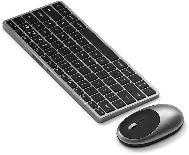 Alt view image 2 of 5 - Satechi Slim X1 Bluetooth Backlit Keyboard & M1 Bluetooth Wireless Mouse - Rechargeable Type-C Port - Compatible with 2022 MacBook Pro/Air M2, 2021 MacBook Pro M1 Pro & Max, 2021 iMac, M1 Mac Mini
