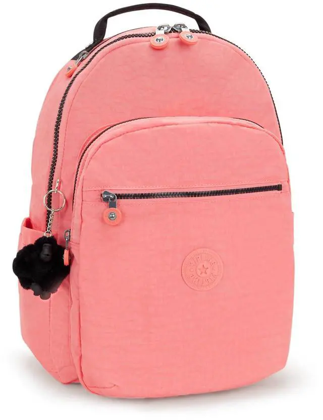 Alt view image 2 of 5 - Kipling Women's Seoul 15" Laptop Backpack, Durable, Roomy with Padded Shoulder Straps, Built-In Protective Sleeve