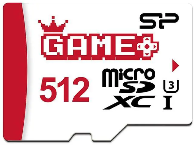 Alt view image 2 of 5 - Silicon Power Micro SDXC UHS-I U3 512GB Gaming Memory Card Bundle with USB C Card Reader SPU512GTC200