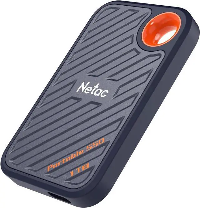 Main image of Netac 1TB Extreme Portable SSD External Solid State Drives Up to 2000MB/s Read 1700MB/s Write Speed, USB 3.2 Gen.2 Business Travel Essential, ZX20