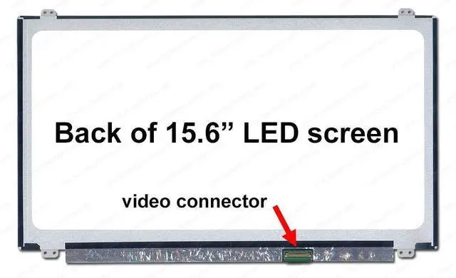Alt view image 2 of 5 - Generic New 15.6 inch Screen Compatible with Latitude E5570 fitB156HTN03.1,B156HTN03.8, B156HTN03.5, B156HTN03.4 N156HGA-EAL Laptop Replacement Screen