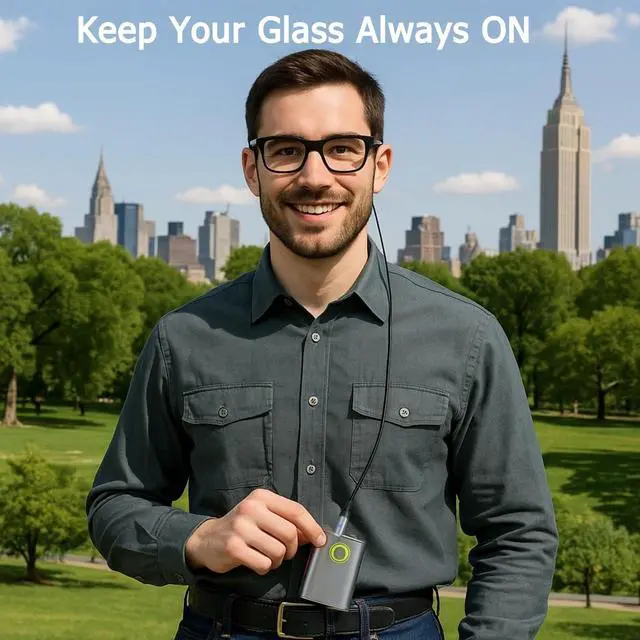 Alt view image 2 of 5 - Charging Cable for Ray-Ban Meta Smart Glasses, USB C Charger Cable Compatible with Wayfarer/Headliner/Skyler Models. Supports Multiple Charging Options - Wall Charger, Phone, Laptop, or Power Bank.