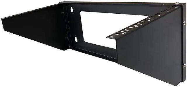 Main image of TECHTOO Wall Mount Rack 6U Vertical & Horizontal Rack 19Inch Wall Mountable Server Rack Heavy Duty Max Load 66-150 LBS Network Open Rack for Patch Panel/Data/AV/IT/Computer & Studio Equipment (6U)