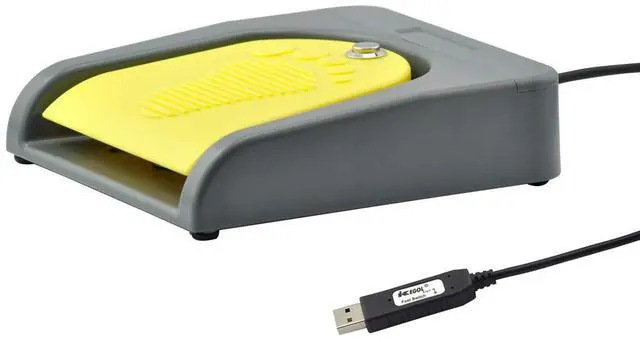 Alt view image 2 of 5 - OLLGEN USB Double Foot Switch Pedal Control 2 Key Assembly Program Video Game Customized PC Keyboard Mouse Multimedia String Action HID