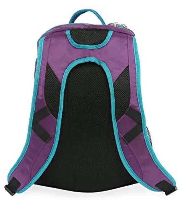 Alt view image 3 of 5 - Fila Duel Tablet and Laptop Backpack, Purple TEAL2, One Size