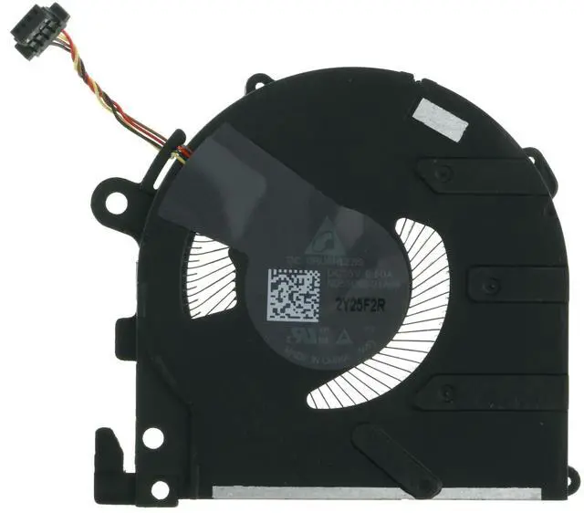 Alt view image 4 of 5 - CPU+GPU Cooling Fan for HP Spectre X360 14-EF2047NR 14-EF0013DX 14-EF2013DX 14-EF0797NR 2-in-1 ND55C0A-21A09 ND55C99-21A08 DC 5V