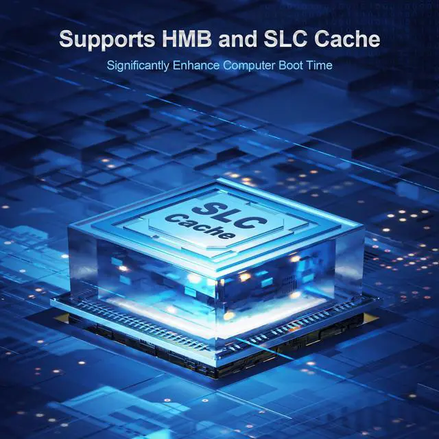 Alt view image 5 of 5 - INLAND QN460 SSD 1TB Gen4 NVMe M.2 Internal Gaming Solid State Drive, Up to 6,000MB/s, Storage and Memory for Laptop & PC Desktop