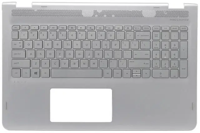 Main image of New Palmrest for HP Envy X360 M6-AQ 15AQ 15-AQ 15-AR M6-AR M6-AQ103DX M6-AQ005DX M6-AQ105DX Upper Case with Backlit Keyboard 857283-001