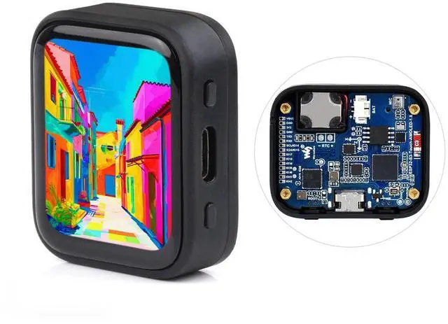 Main image of Waveshare ESP32-S3 1.8inch AMOLED Touch Display, Embedded with SH8601 Display Driver and FT3168 Capacitive Touch Chip, ESP32 with Display,32-bit LX7 Dual-core Processor, 368×448 Pixels