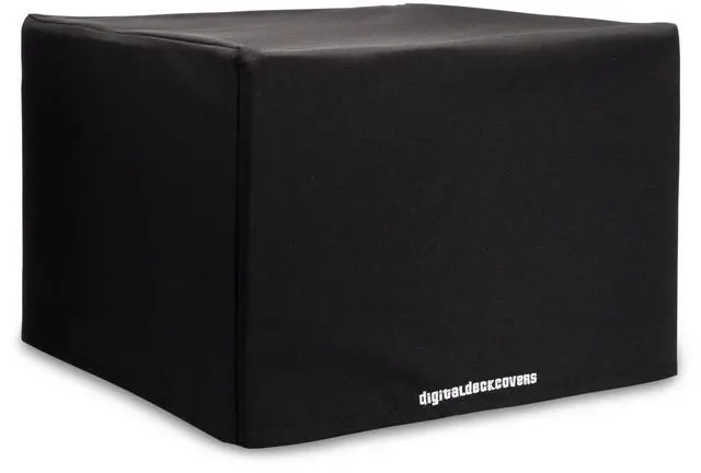 Alt view image 4 of 5 - DigitalDeckCovers Dust Cover for HP OfficeJet Pro 9010 / 9014 / 9015 / 9018 / 9019 / 9125e / Premiere Printers  Antistatic, Water-Resistant, Scratch-Resistant, Black  Protection for Home & Office