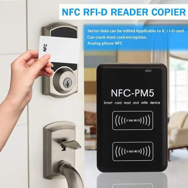 Alt view image 2 of 5 - NFC RFI-D Copier IC I-D Reader Writer Duplicator with Full Decode Function Intelligent Card Read and Write Device