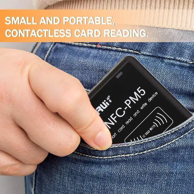 Alt view image 5 of 5 - NFC RFI-D Copier IC I-D Reader Writer Duplicator with Full Decode Function Intelligent Card Read and Write Device