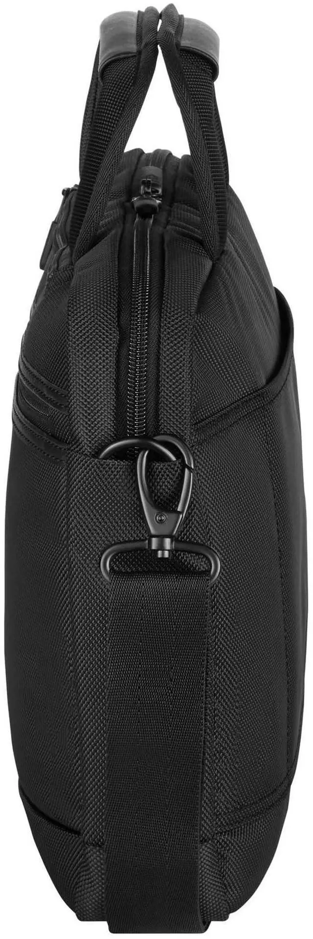 Alt view image 5 of 5 - Victorinox Journey Pivot 14" Slimline Briefcase Black