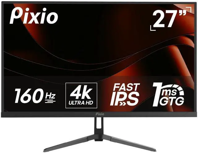Main image of Pixio PX27U Wave 27 inch 160Hz Refresh Rate 4K 3840x2160p Resolution Fast IPS Panel 1ms GTG Response Time 4K Gaming Monitor with Adaptive Sync