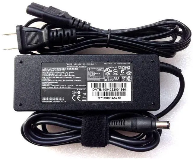 Main image of New 15V 5A 75W AC Charger Compatible for Toshiba PA3755U-1ACA PA3283U-5ACA PA3469U-1ACA