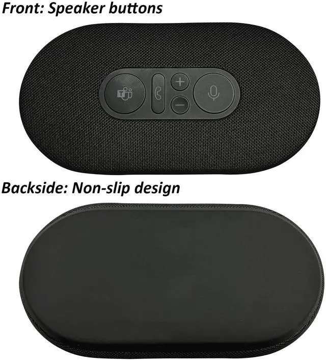 Alt view image 3 of 5 - Modern USB-C Speaker for Microsoft USB-C Speaker(8KZ-00001),2-Way Compact Stereo Speaker for Business Team Meeting, Call Controls, Noise Reducing Microphone,Wired USB-C for Windows 10/11(Black)