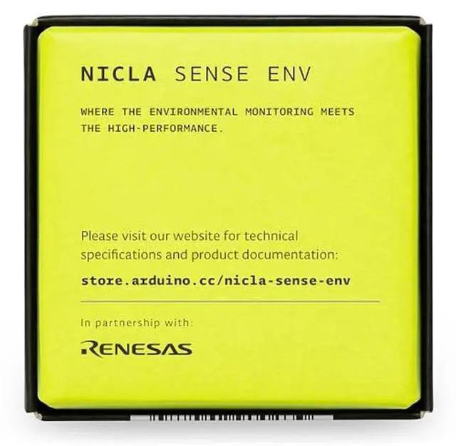 Alt view image 5 of 5 - Arduino Nicla Sense Env Ultra-Low Power Temperature, Humidity & Gas Sensors | Industrial-Grade Air Quality Monitoring for Portenta & MKR Projects