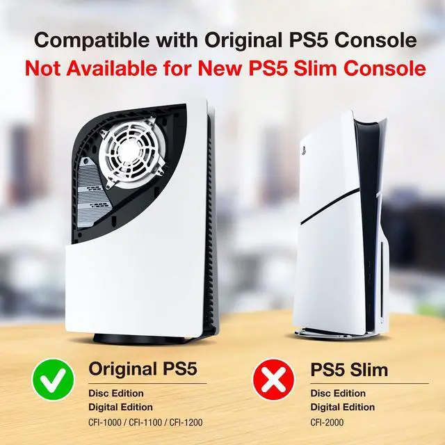 Alt view image 3 of 5 - GRAUGEAR PS5 SSD Heatsink Cover, M.2 NVMe PS5 Heatsink, Shuttle Shaped Design, Heat Dissipation with Heat Pipe Cooler and Aluminum Fin for NVMe M2 PCIe 4.0 [G-PS5HS04] (PS5)